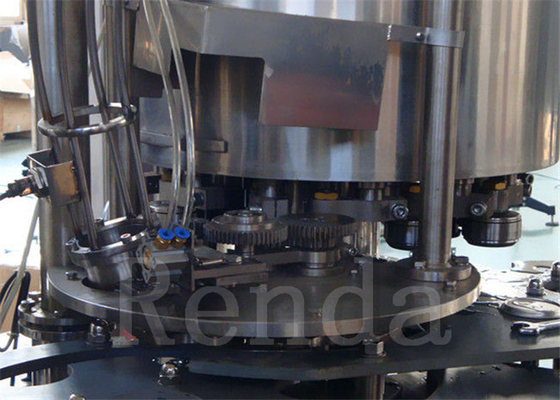 Can Carbonated Drinks Filling Machine / Gas Drink Bottle Packing Can Filling Machine