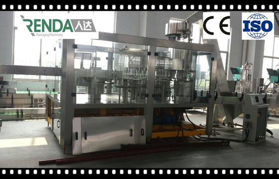 Stainless Steel 15000BPH  Water Bottle Filling Machinery In 2000ml 110V