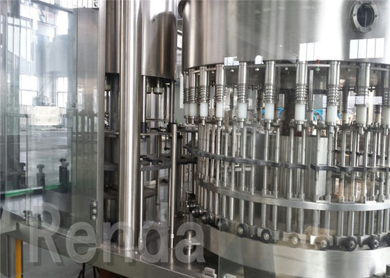 Beverage Washing Filling Capping Machines , PET Glass Bottle Liquid Water Bottle Filling Machine