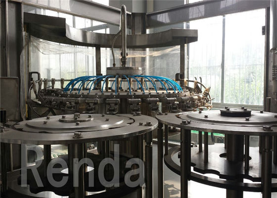 Beverage Washing Filling Capping Machines , PET Glass Bottle Liquid Water Bottle Filling Machine