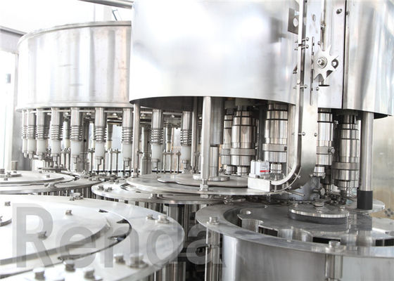 Beverage Washing Filling Capping Machines , PET Glass Bottle Liquid Water Bottle Filling Machine