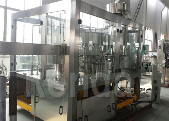 High Efficiency Drinking Water Bottling Equipment , SUS304 Stainless Steel Liquid Filling Machine