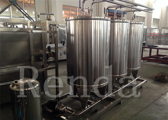 Glass PET Bottle 20000 BPH  Juice Filling Machine 10.5KW 2900 * 2500 * 2900mm