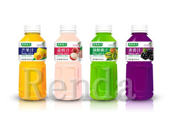 Glass PET Bottle 20000 BPH  Juice Filling Machine 10.5KW 2900 * 2500 * 2900mm