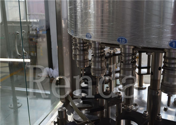 Glass PET Bottle 20000 BPH  Juice Filling Machine 10.5KW 2900 * 2500 * 2900mm