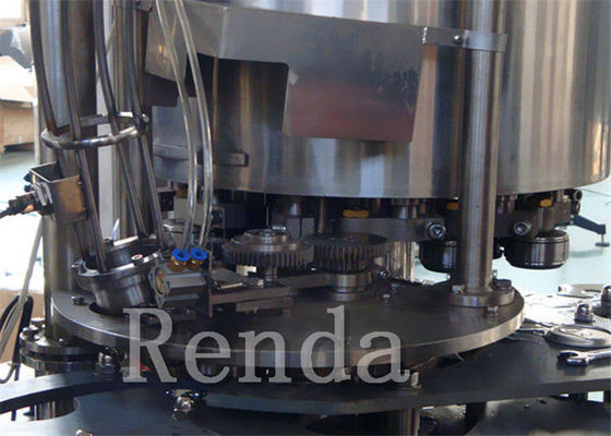 Glass Bottle PET Bottle Water Carbonated Drink Filling Machine 3.57KW 380V 2000-3000BPH