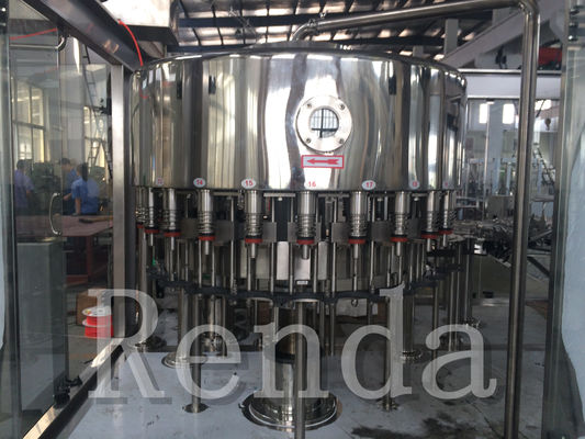Electric Liquid Water Bottle Filling Machine For Pure Water / Mineral Water / Beverage