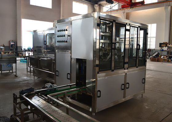 Electric 380V Barrel Filling Machine 900BPH , 5 Gallon Filling Machine