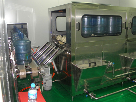 Electric 380V Barrel Filling Machine 900BPH , 5 Gallon Filling Machine