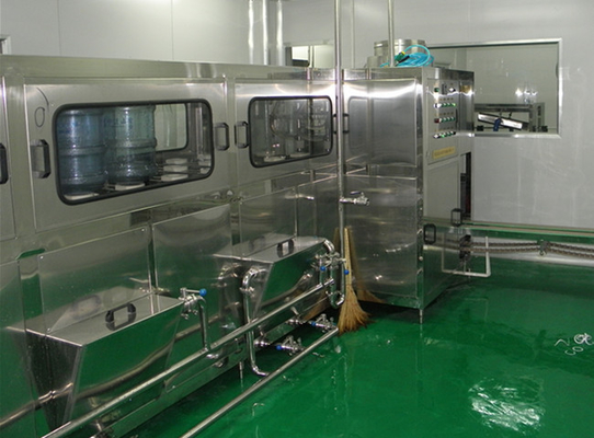 Electric 380V Barrel Filling Machine 900BPH , 5 Gallon Filling Machine