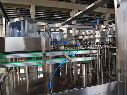 Stainless Steel Gas Beverage Filling Unit , Washing Carbonated Drink Filling Capping Machine 5.5KW