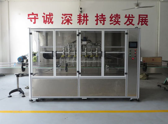 Customized 2L-5L Pneumatic Oil Filling Machines  Food  Beverage Sauce