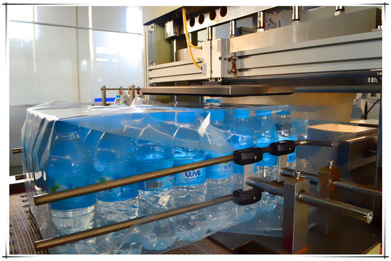 PET Glass Bottle Automated Packaging Machines Beverage Water Tea Wine Drink , 220V