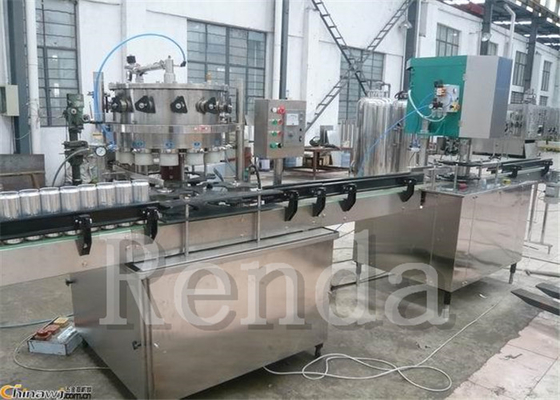 مشروبات الطاقة يمكن أن المشروبات الغازية ملء آلة عالية الدقة 110V / 220V / 380V
